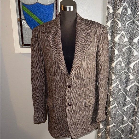 Harris Tweed Other - Harris Tweed Vintage Wool Sport Coat SZ 40R